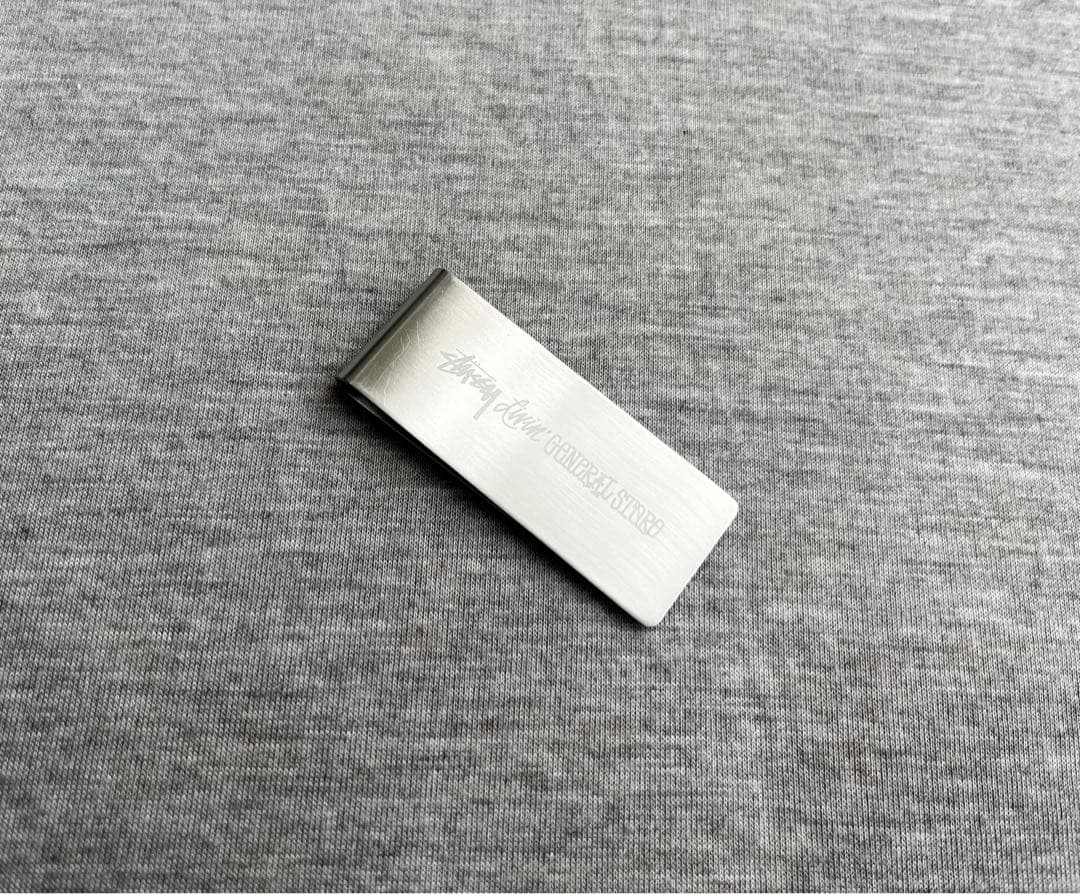 希少★STUSSY Livin' General Store マネークリップ