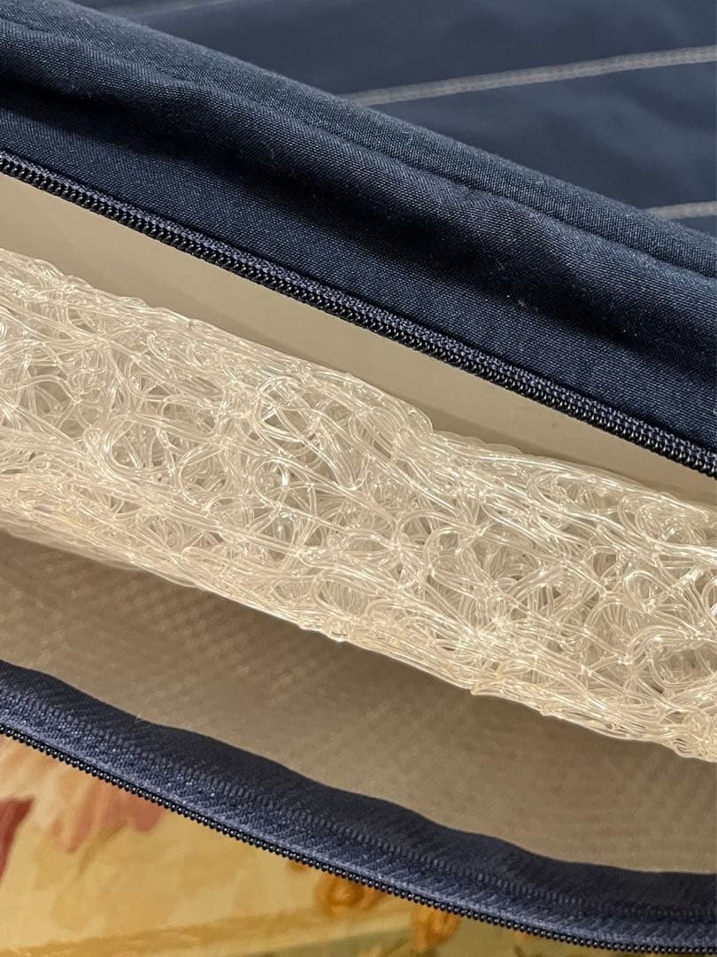 ブレインスリープ マットレス オーバーレイ ネイビー SINGLE HARD