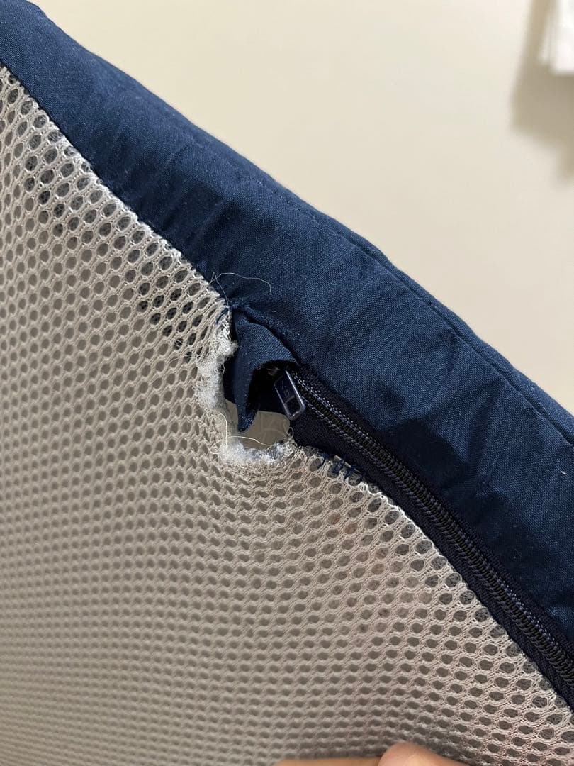 ブレインスリープ マットレス オーバーレイ ネイビー SINGLE HARD