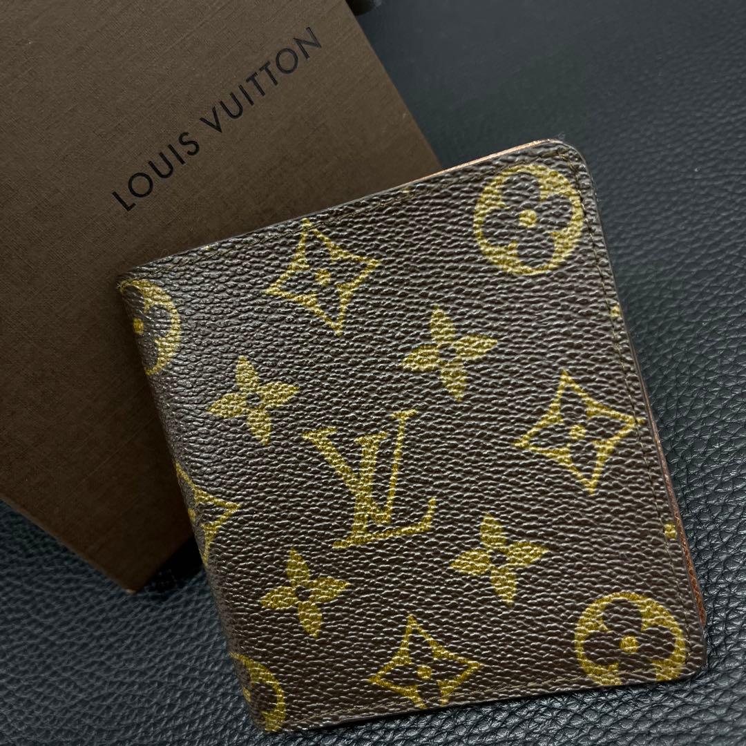(B122337) LOUIS VUITTON ポルトビエカルトブルー 財布