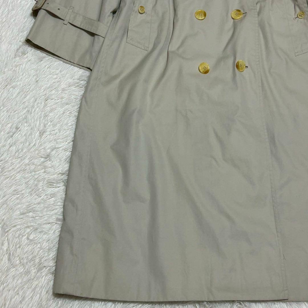 バーバリーズ 白タグ 90s トレンチコート 7 ノバチェック ライトベージュ