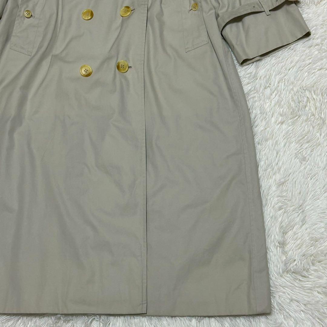 バーバリーズ 白タグ 90s トレンチコート 7 ノバチェック ライトベージュ