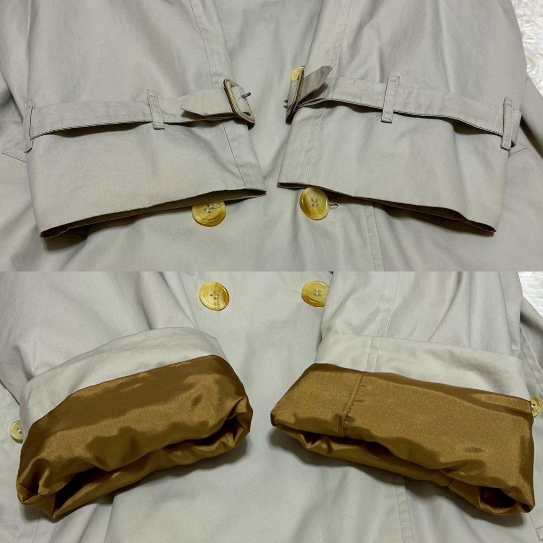 バーバリーズ 白タグ 90s トレンチコート 7 ノバチェック ライトベージュ