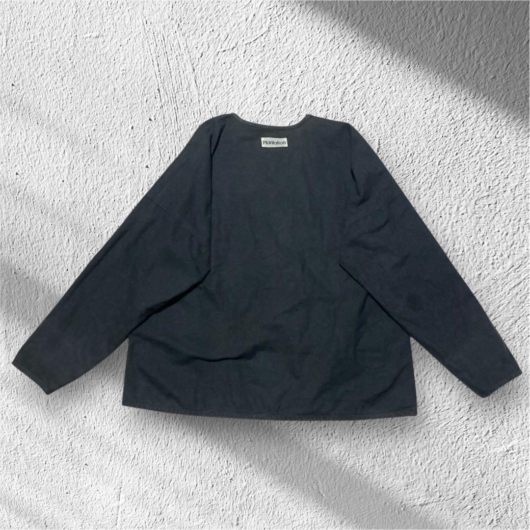 イッセイミヤケ期 プランテーション Wフェイスジャケット 日本製 M 80s〜