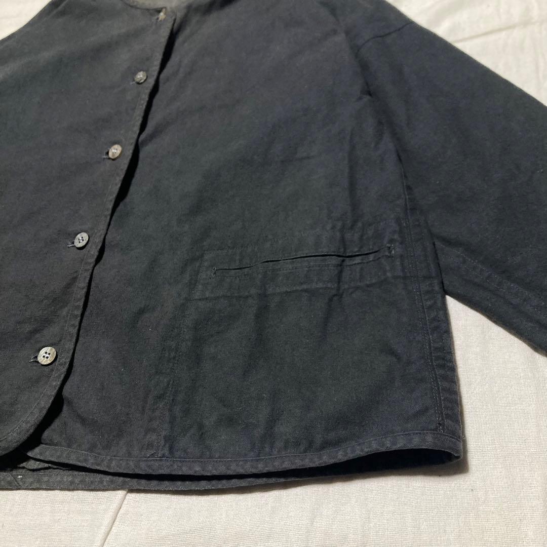 イッセイミヤケ期 プランテーション Wフェイスジャケット 日本製 M 80s〜