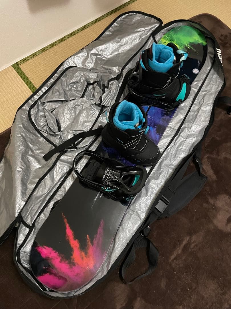 値下げ！スノーボード4点セット