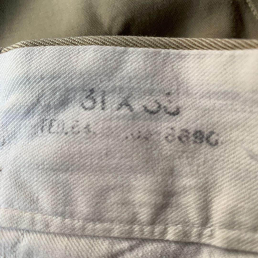 50's US ARMY ヴィンテージ チノパン 米軍実物 尿素ボタン