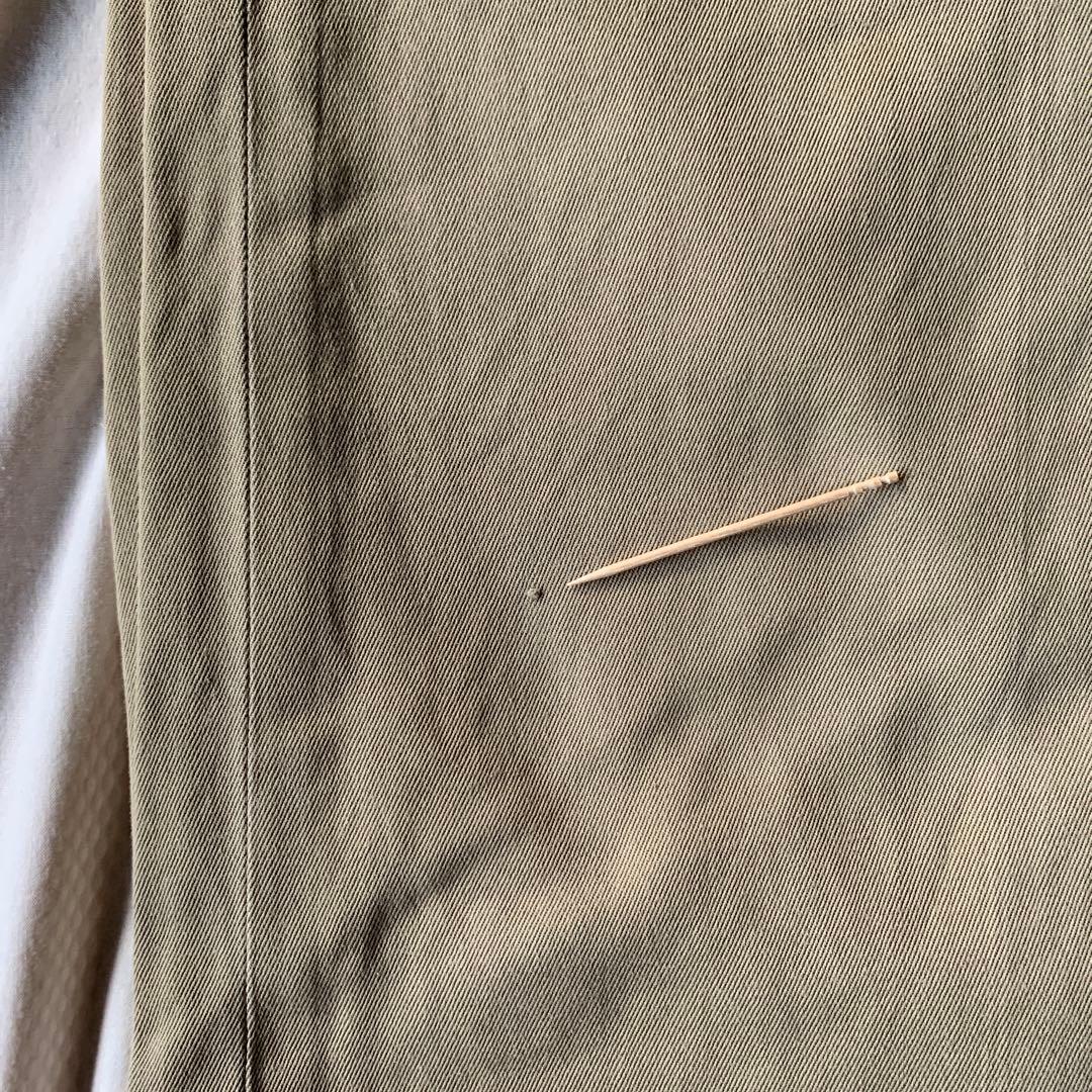 50's US ARMY ヴィンテージ チノパン 米軍実物 尿素ボタン