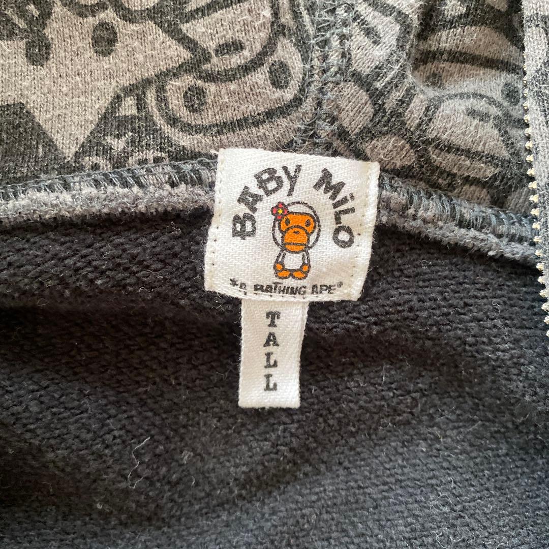 初期エイプAPEベビーマイロNIGOレアパーカー黒サファリベイプ