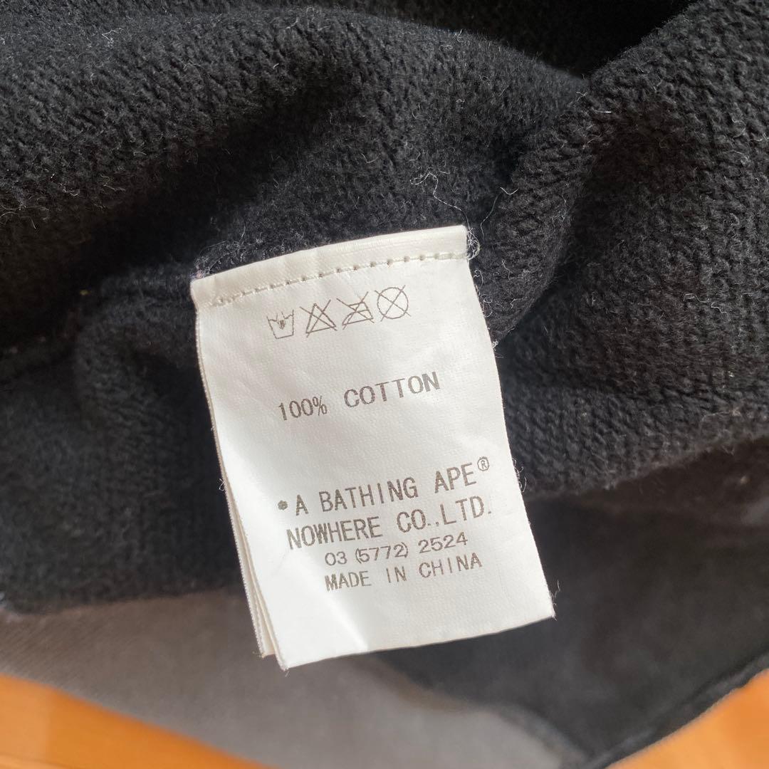 初期エイプAPEベビーマイロNIGOレアパーカー黒サファリベイプ