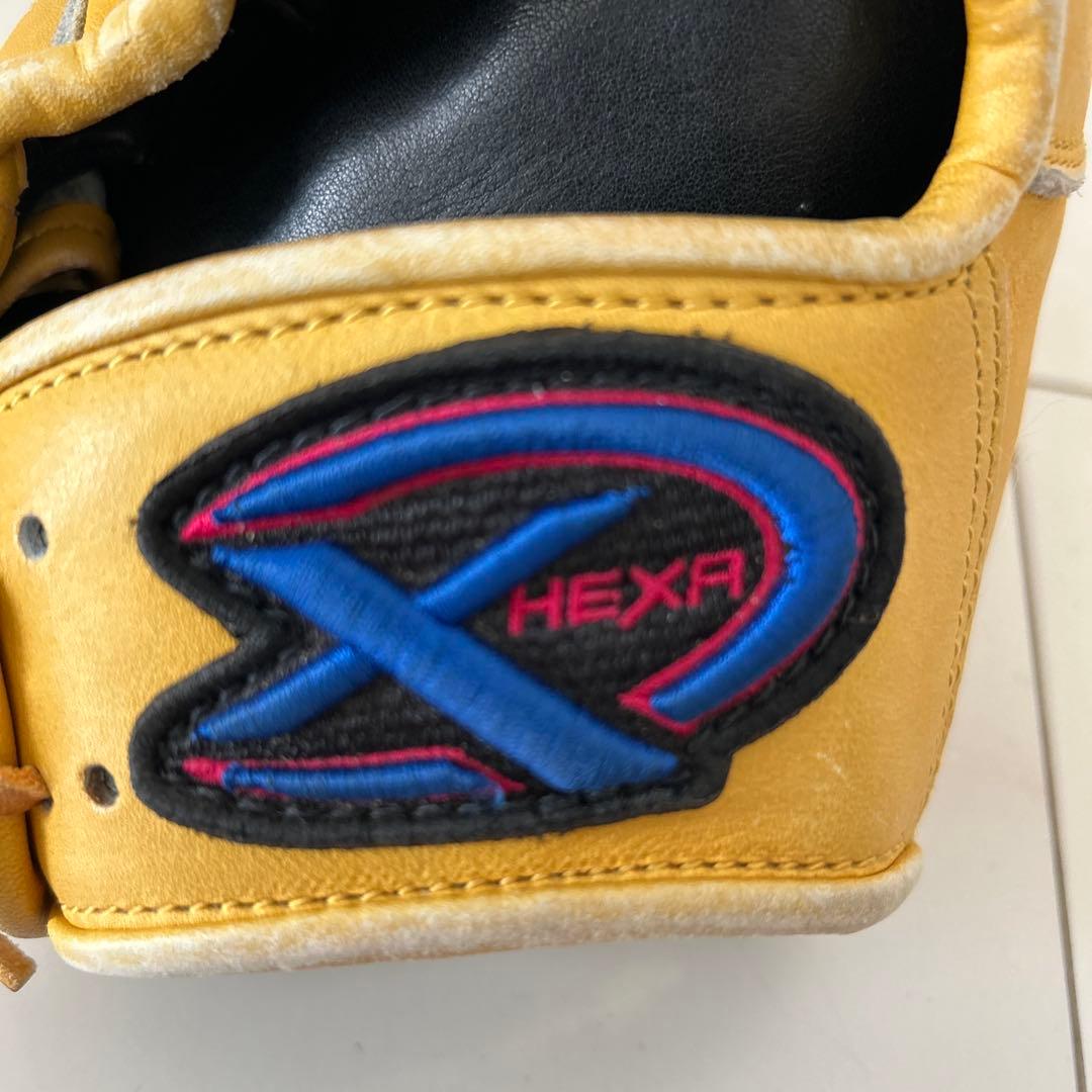 内野手用 HEXA SPORTS 軟式 グローブ 野球 右投げ ヘキサ国産グラブ