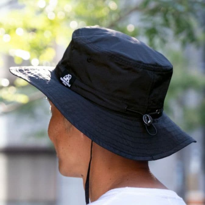 【新品未使用】　木梨サイクル　撥水ハット　ブラック　完売品　アウトドアハット