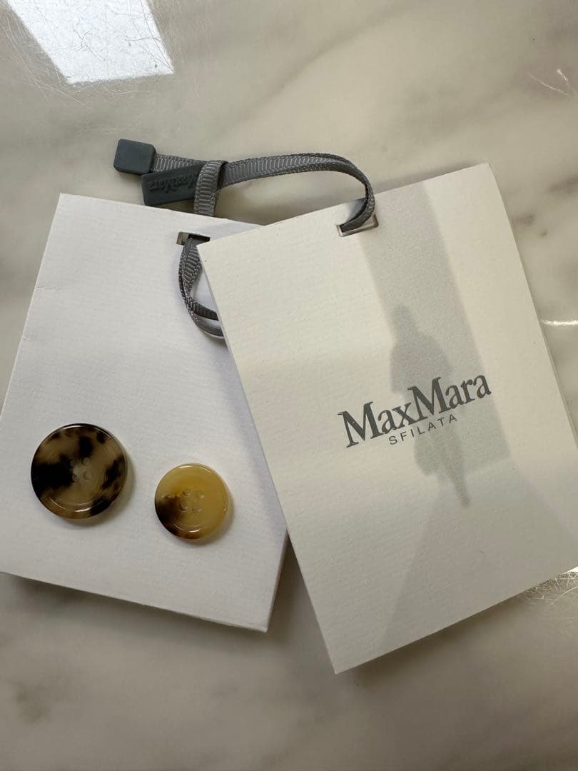 超美品 マックスマーラ GABRY パフスリーブ ドロップショルダーコート 34