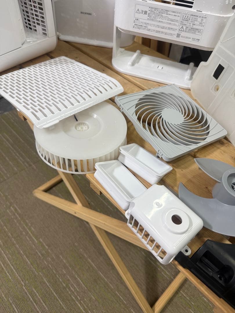 アイリスオーヤマ サーキュレーター 衣類乾燥除湿機 IJD-I50-WH