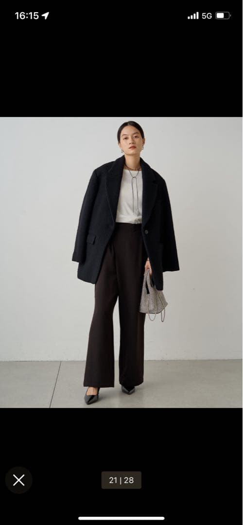 loungedress オーバージャケットコート