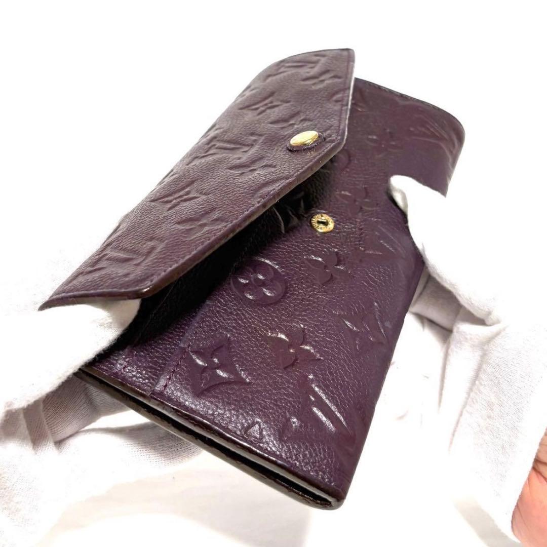 【鑑定済】美品 ルイヴィトン モノグラム アンプラント キュリユーズ オーブ 紫