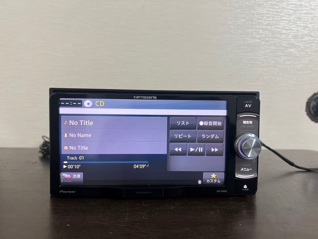 カロッジェリア カーナビ AVIC-RW800 地図データ2016年 動作確認済
