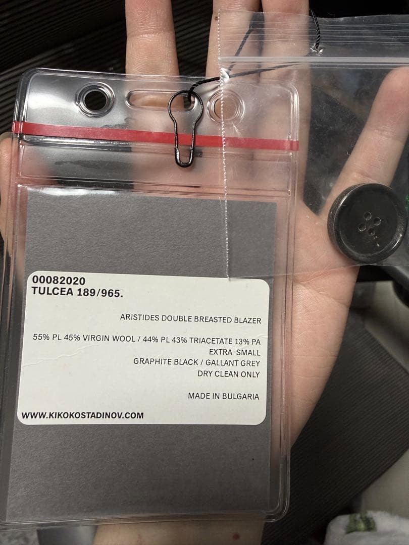 KIKO KOSTADINOV テーラードジャケット