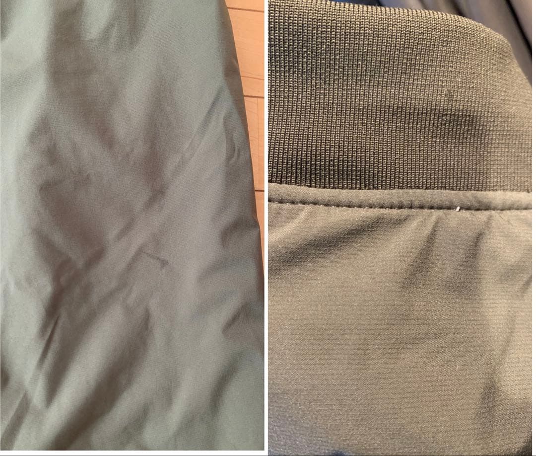 美品 オークリー MA-1 セットアップ ブルゾン カーキ M OAKLEY