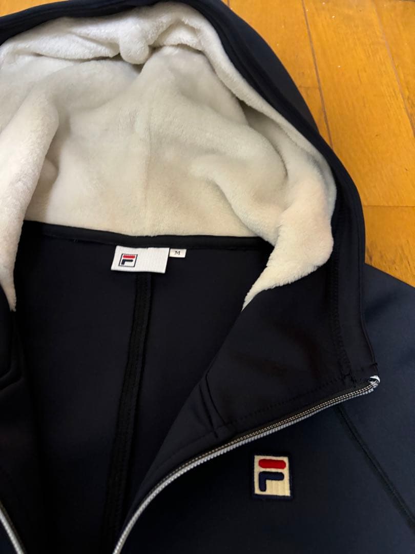 新品FILA ストレッチジャージ VL2732 ネイビー M