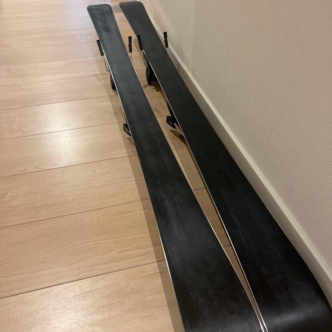 SALOMON スキー板 130cm ビンディング付き