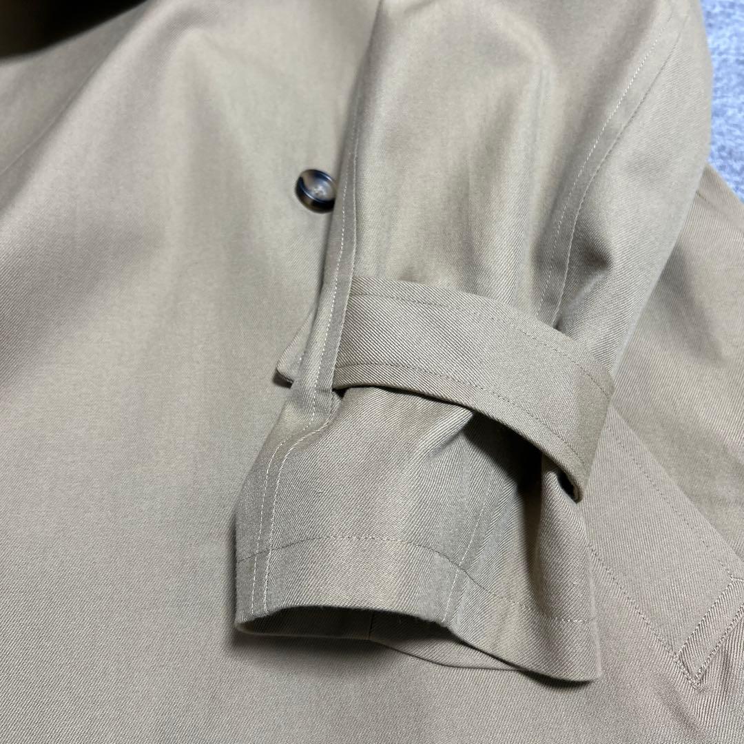 BABYLONE ベージュ ダブルブレスト トレンチコート