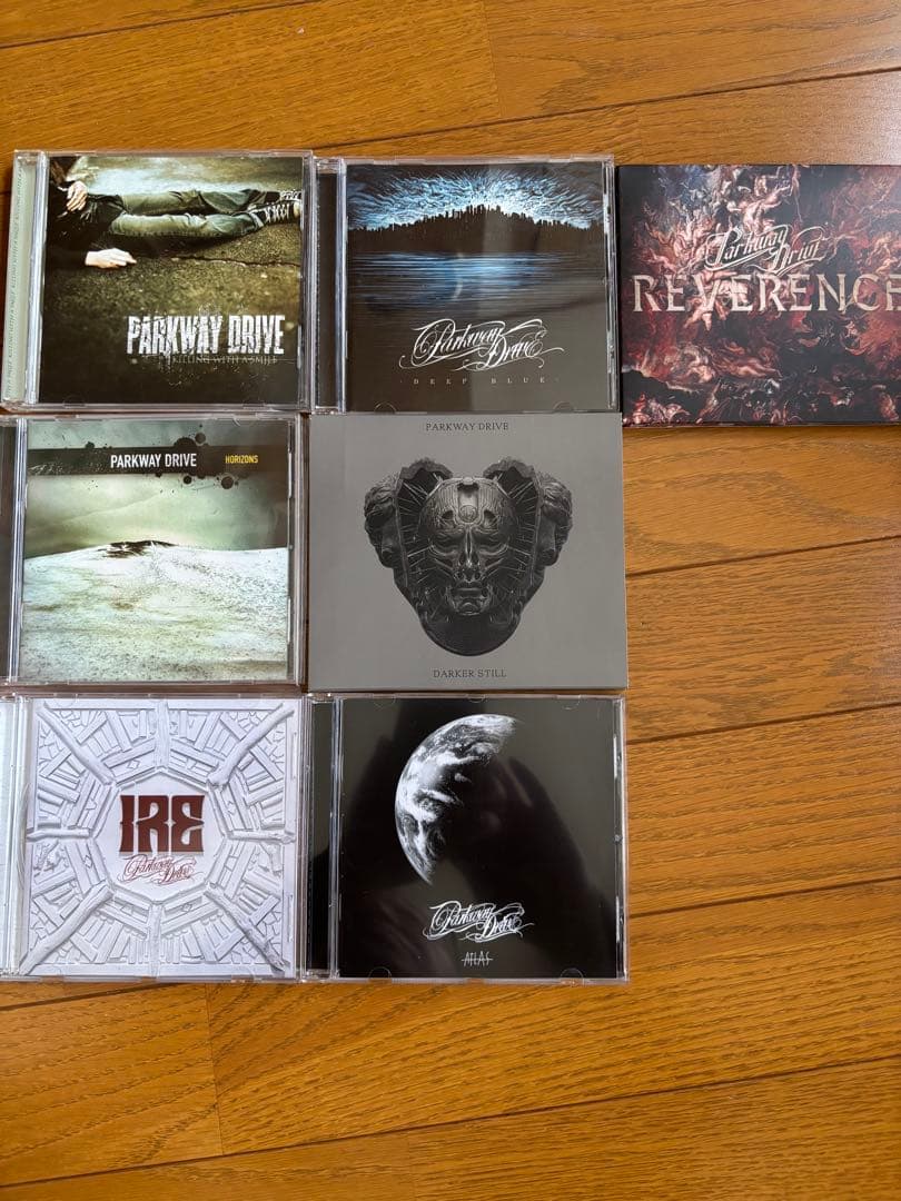Parkway Drive 7枚セット 中古　ハードコア