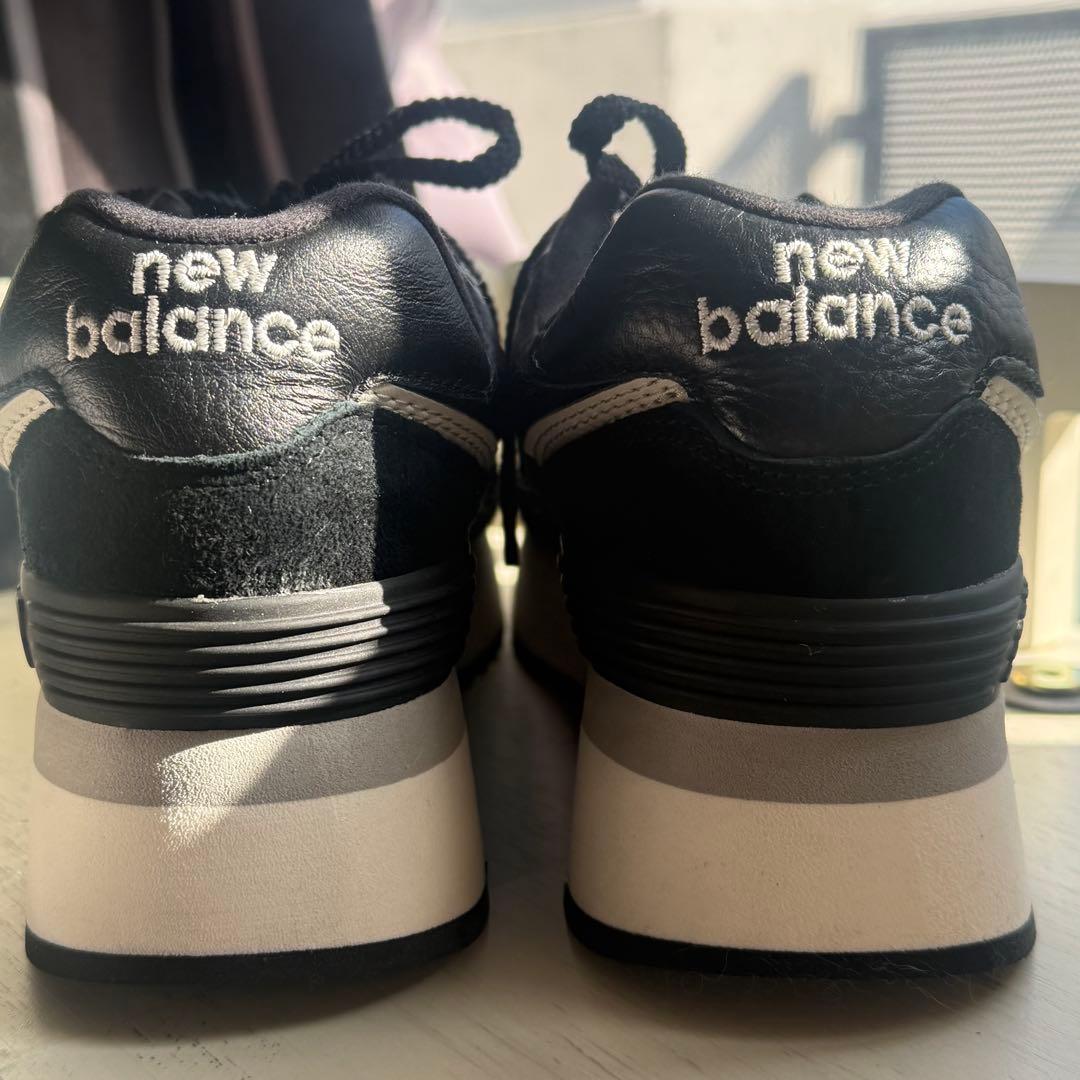 New Balance WL574ZAB BLACK 厚底 24.0