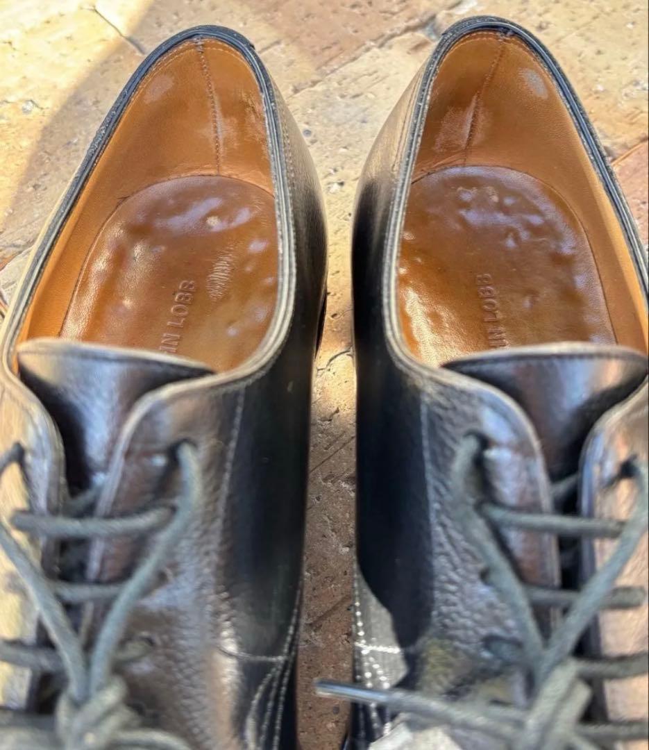 [着用数回 美品] John Lobb ジョンロブ Russel ラッセル 茶箱