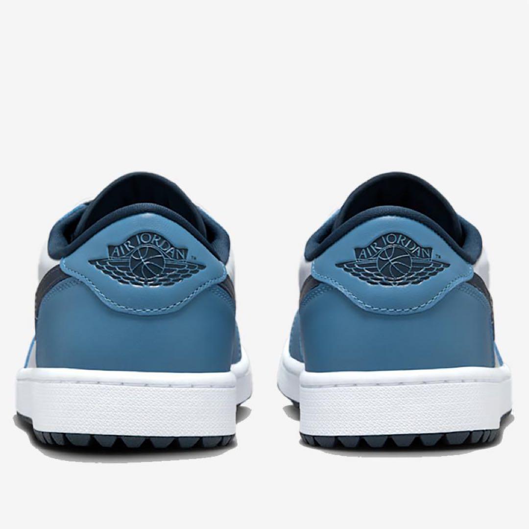 ナイキ ゴルフ ジョーダン 26 スニーカー シューズ 靴 青 天然皮革