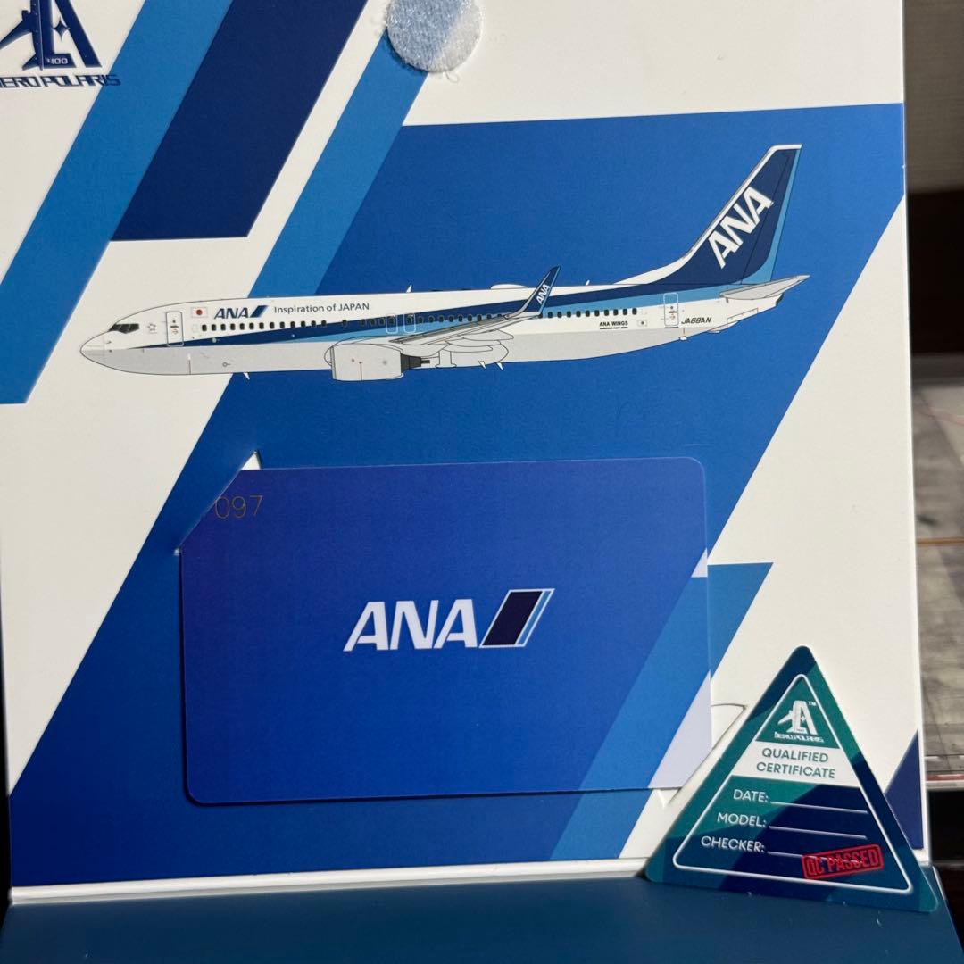 マ*ア様 AeroPolaris ANA WINGS B737-800 JA68