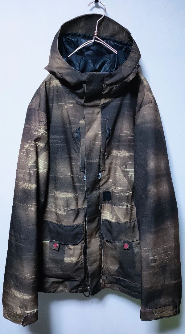 【ボルコム VOLCOM】スノーボードウェア 総柄 メンズL