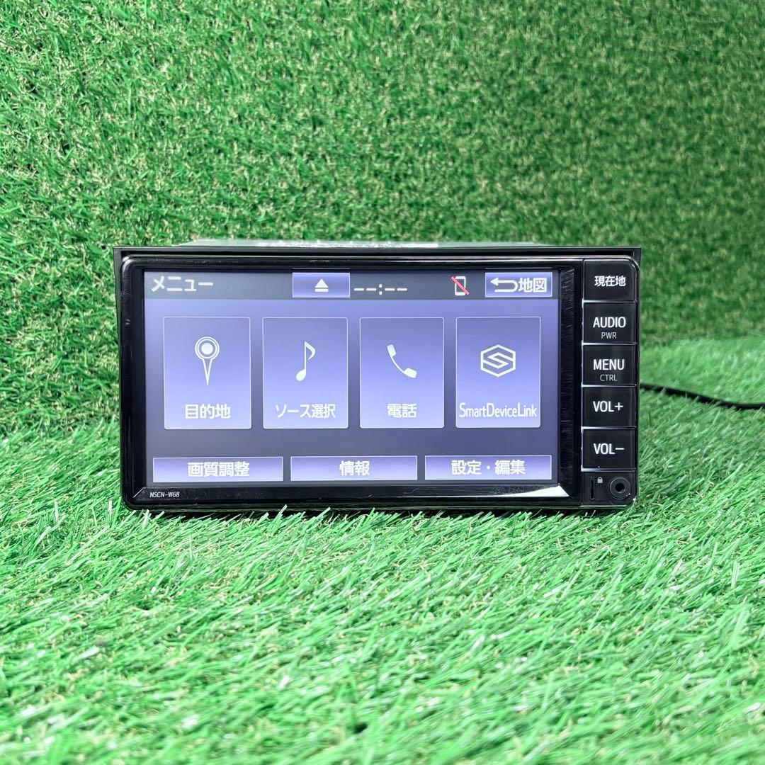トヨタ純正ナビ NSCN-W68 (2019)