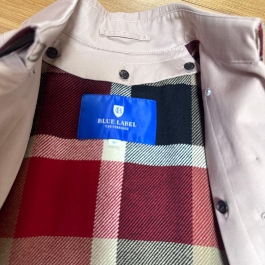 ブルーレーベルクレストブリッジ　トレンチコート