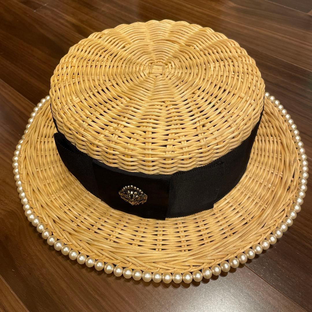 値下げ⭐︎ヴァクトーパール付ハット