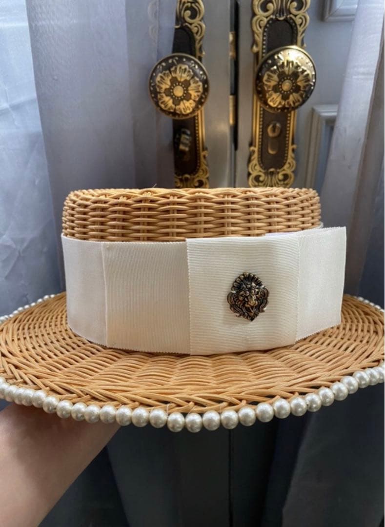 値下げ⭐︎ヴァクトーパール付ハット