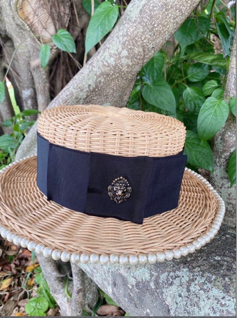 値下げ⭐︎ヴァクトーパール付ハット