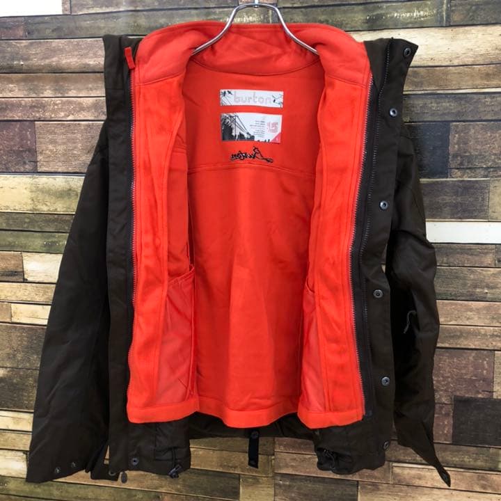 burton バートン スノボウェア セットアップ 帽子付き 2回着たのみ