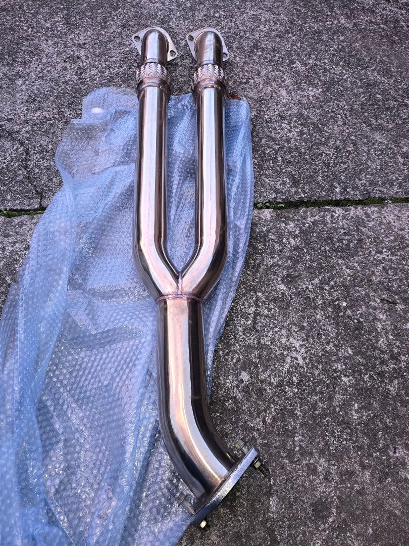 R35　GTR ステンレス Yパイプ エキマニ
