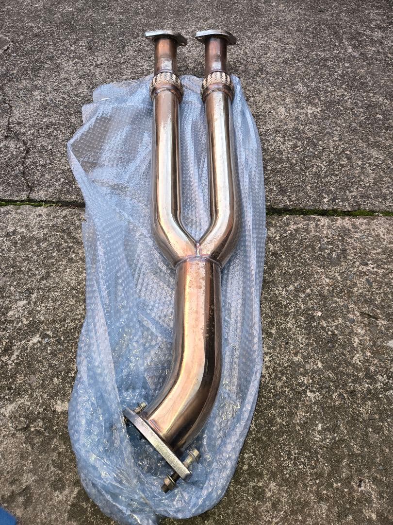 R35　GTR ステンレス Yパイプ エキマニ