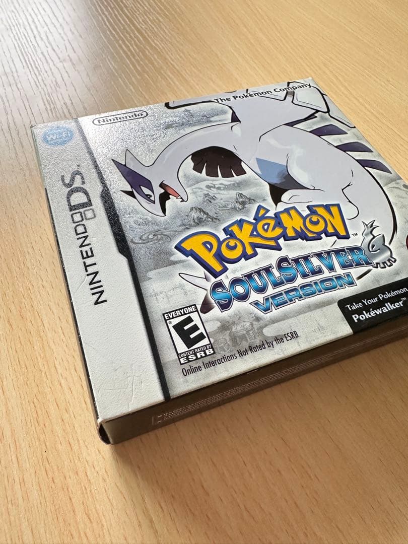 ポケモン ソウルシルバー SS 北米版 nintendoDS