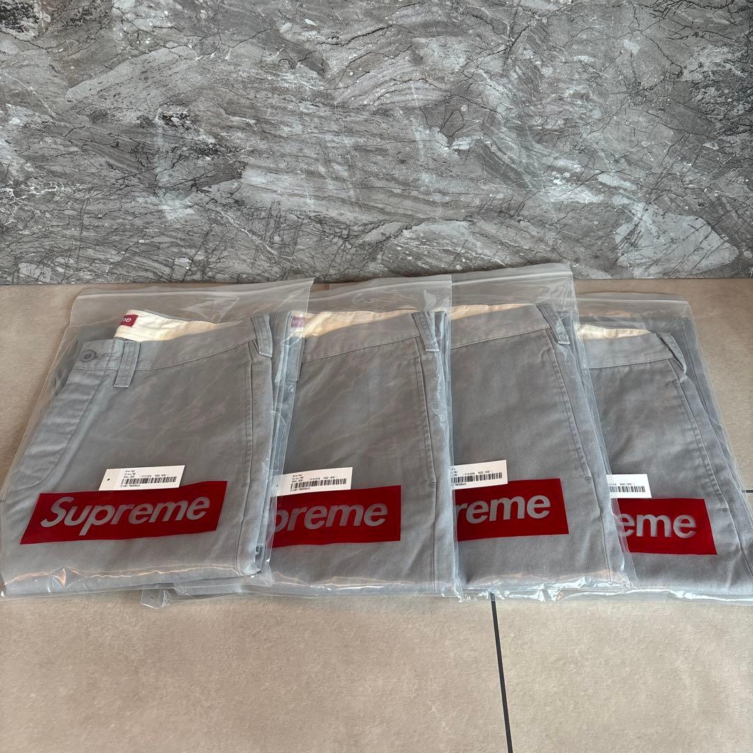 パンツ supreme 24SS chino pant Grey 30