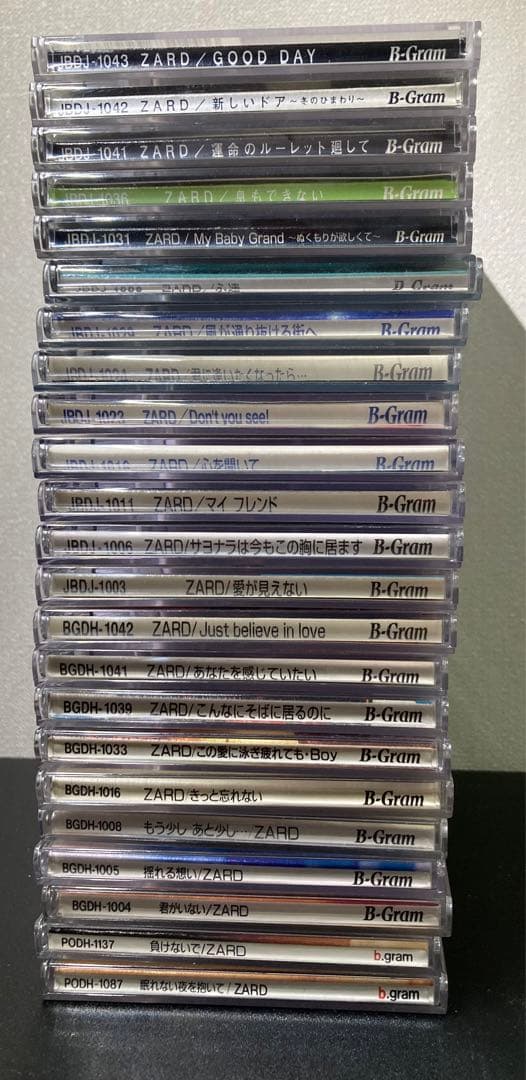ZARD シングル(26枚)・アルバム(14枚)・VHS