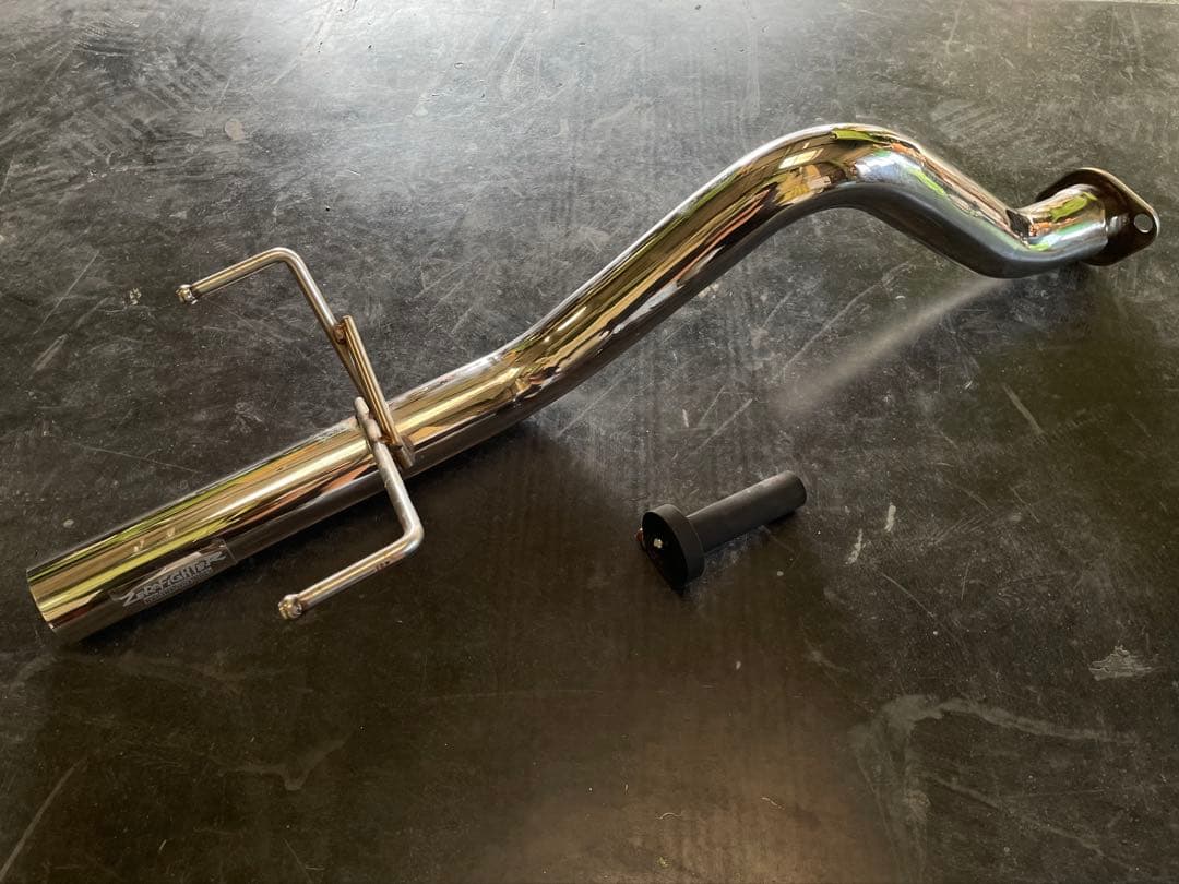 ゼロファイター リアストレートマフラー EK3