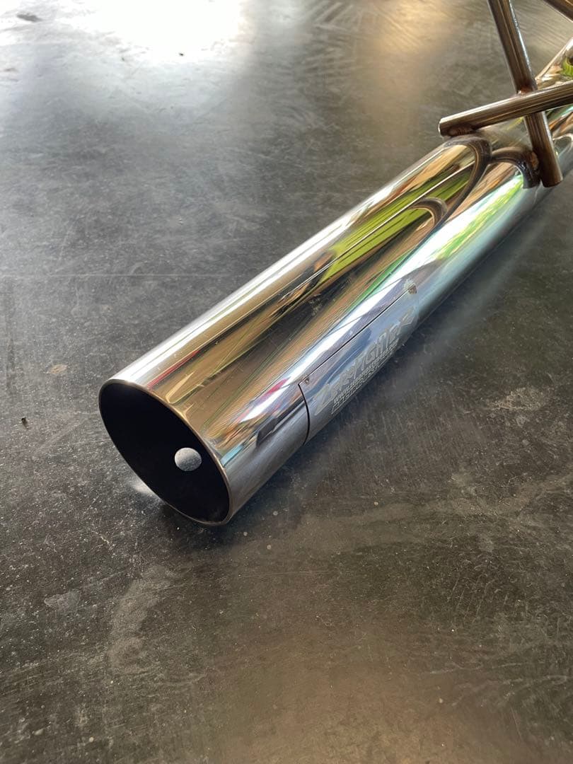 ゼロファイター リアストレートマフラー EK3