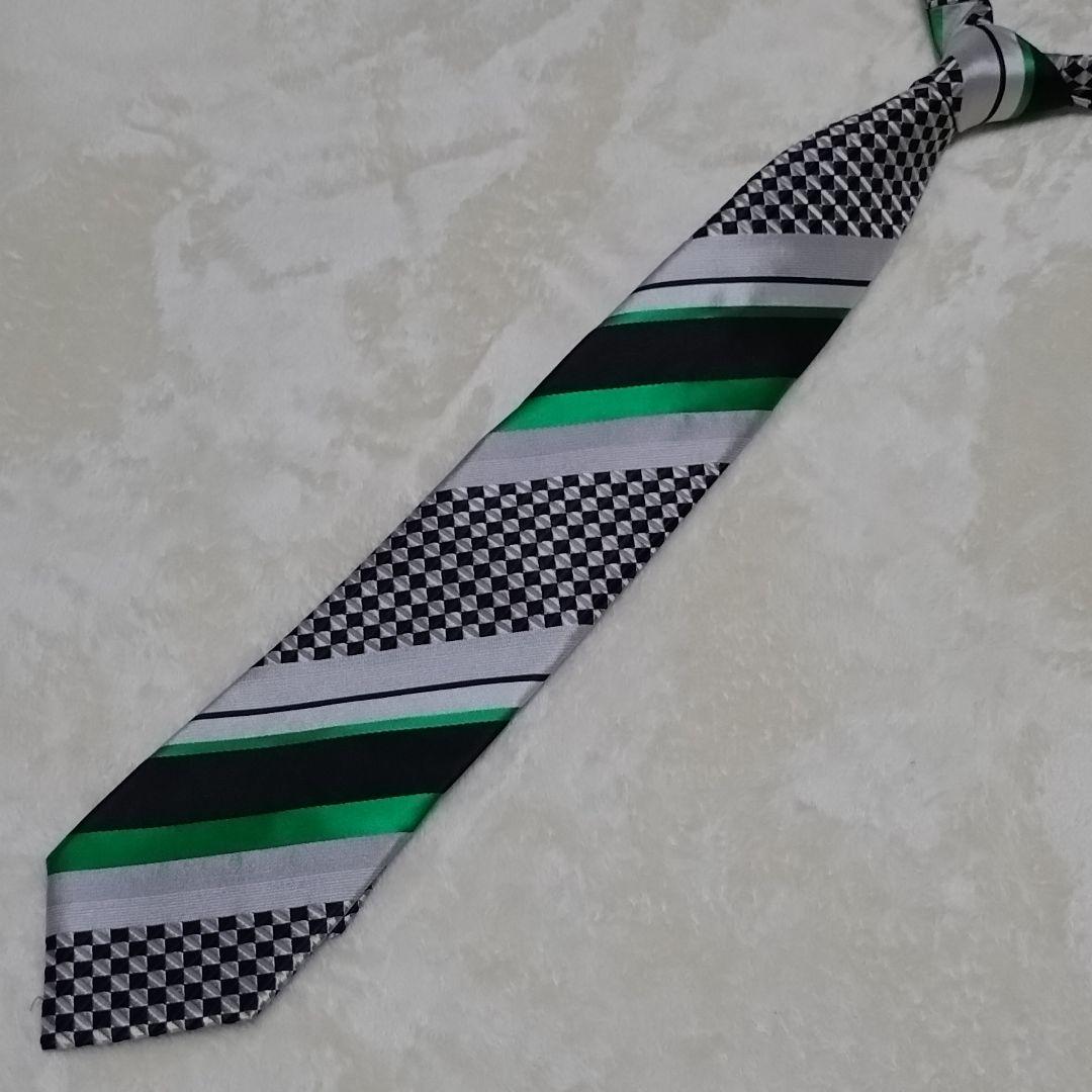 極美品■コムデギャルソンオムドゥ　ネクタイ　メタリック　チェック　レジメンタル