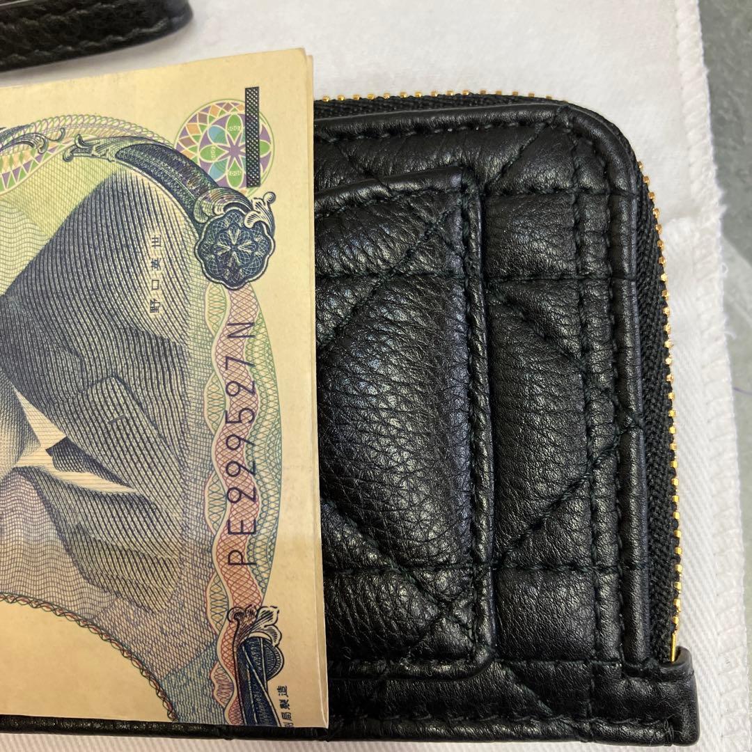 ^*^様 ディオール Dior Caro Cosmos ジップ カードホルダー