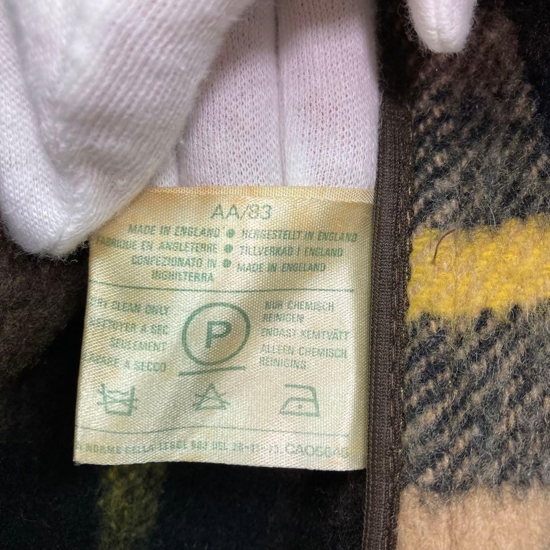 グローバーオール メンズ ダッフルコート 裏地チェック ベージュ 50 XL相当