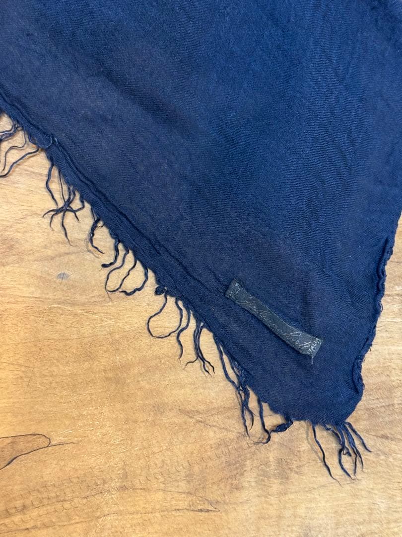 Faliero Sarti ファリエロサルティ　紺　ネイビー　ストール