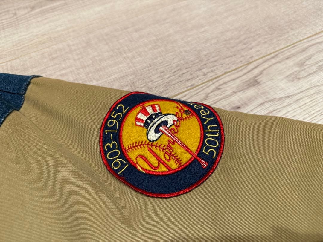 球団設立50周年記念　ニューヨークヤンキース　デニム　スタジャン　STARTER